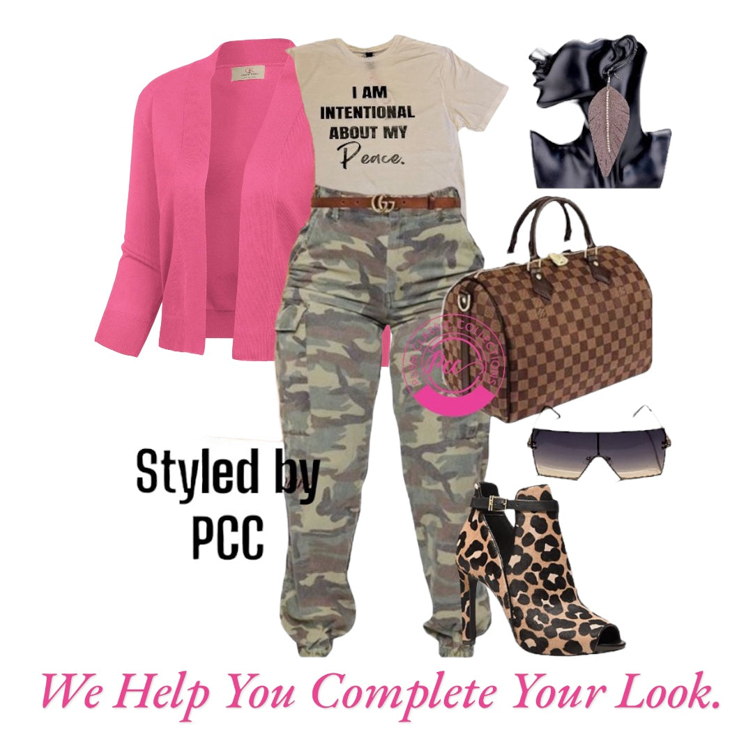 I Am Intentional About My Peace Graphic T-Shirt