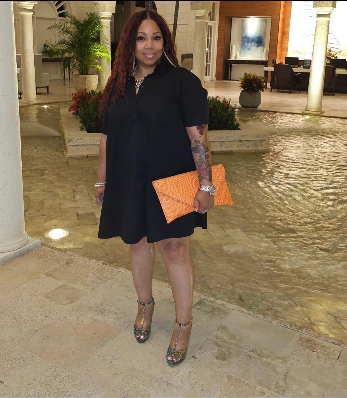 Zuri Envelope Clutch