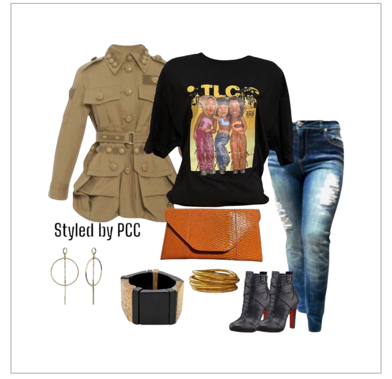 TLC “ Inspired “ Graphic Tee