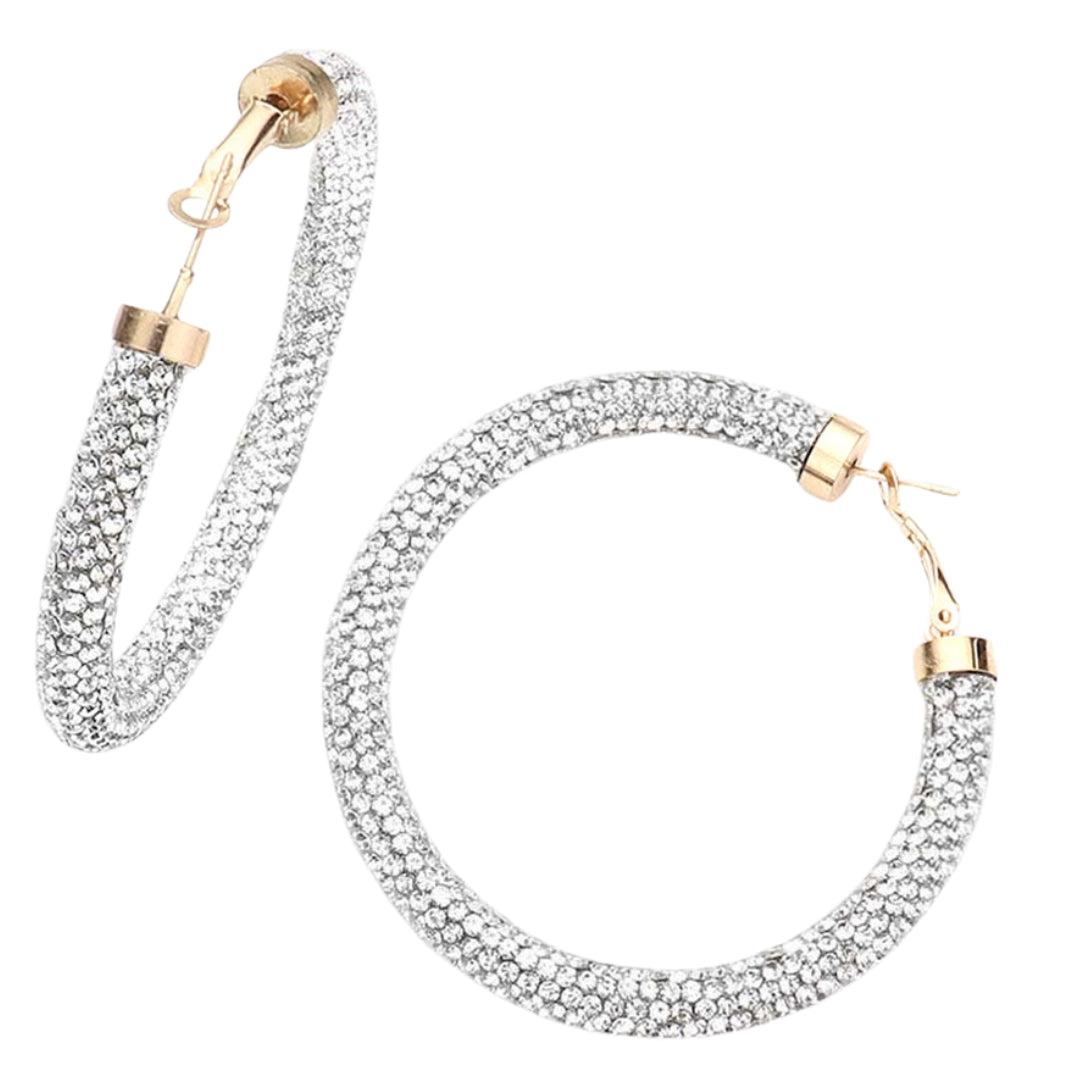 Xenia Bling Hoops