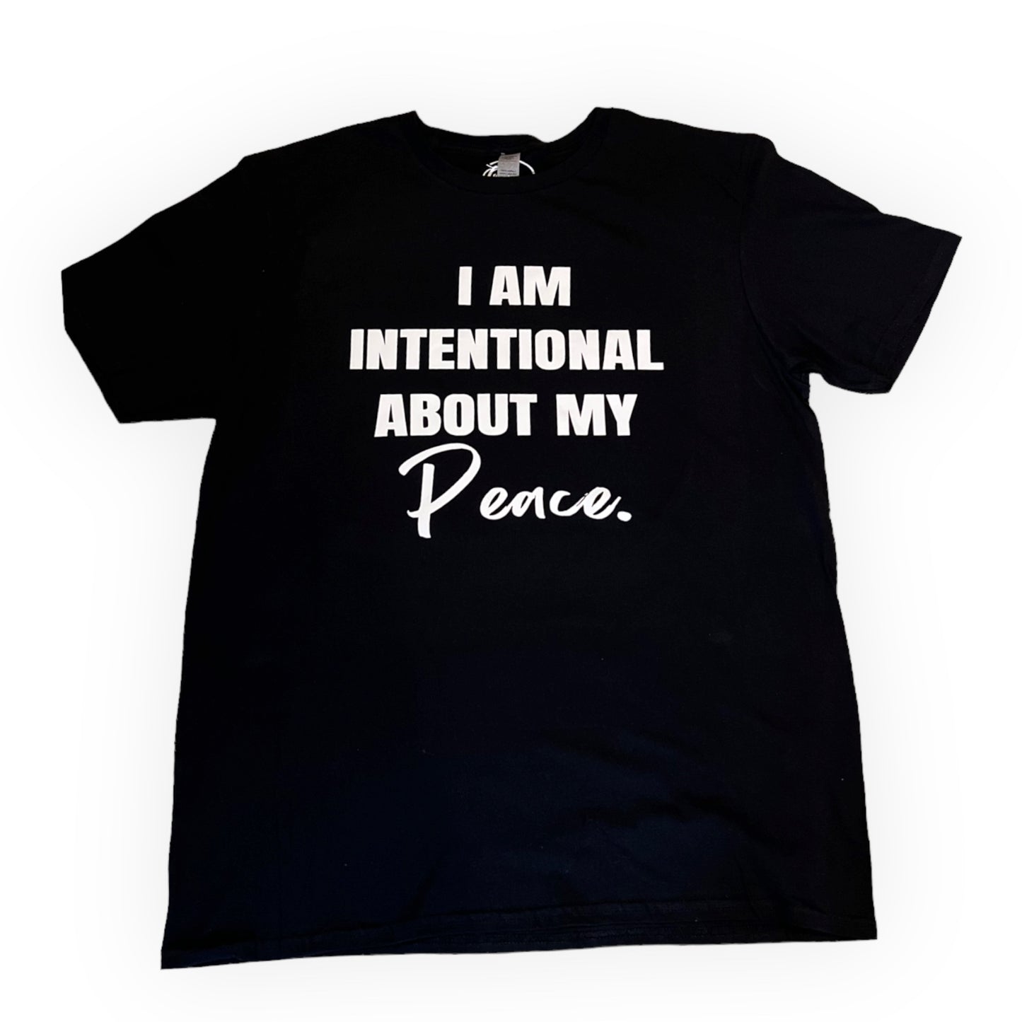 I Am Intentional About My Peace Graphic T-Shirt