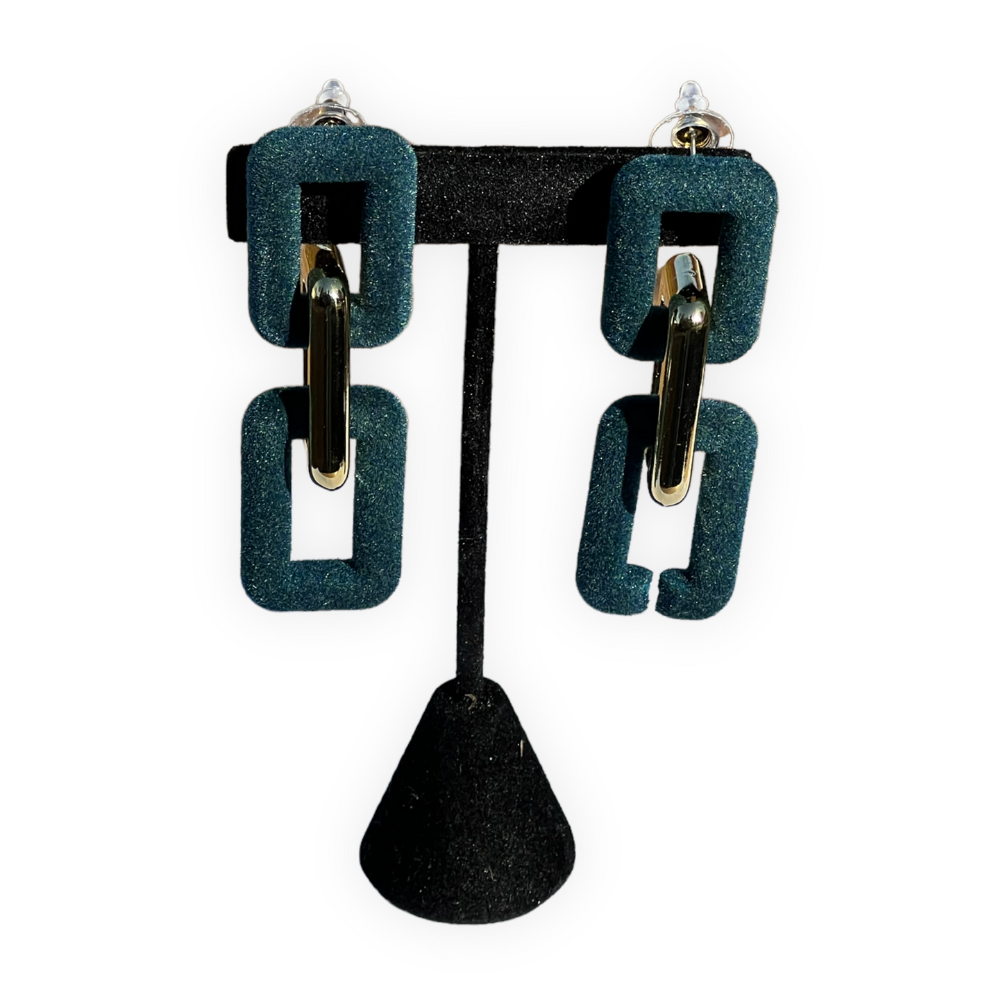 Viola Rectangle Earrings
