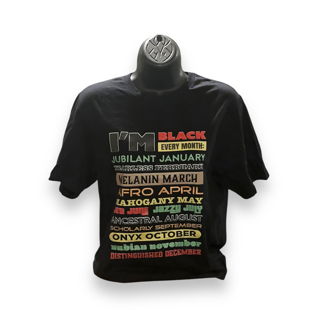 I AM Black T-Shirt