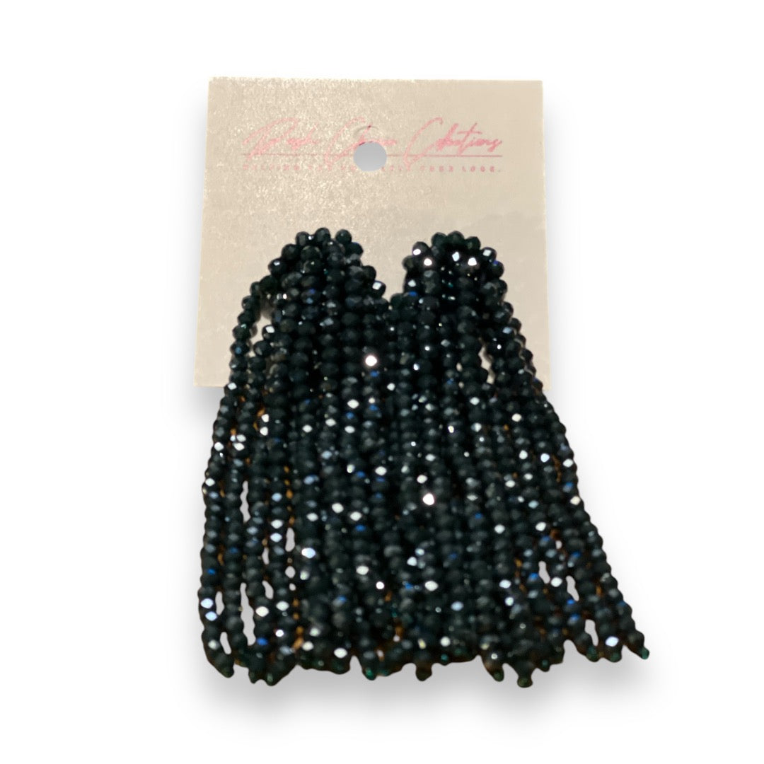 Paris Fringed Beaded Earrings