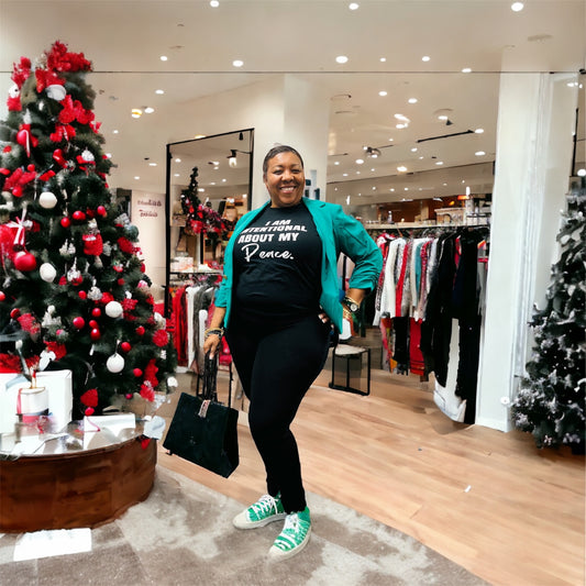 I Am Intentional About My Peace Graphic T-Shirt