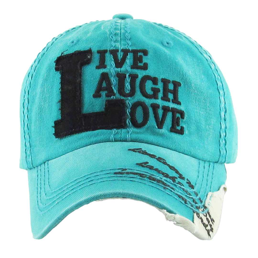 Live, Laugh & Love Vintage Cap