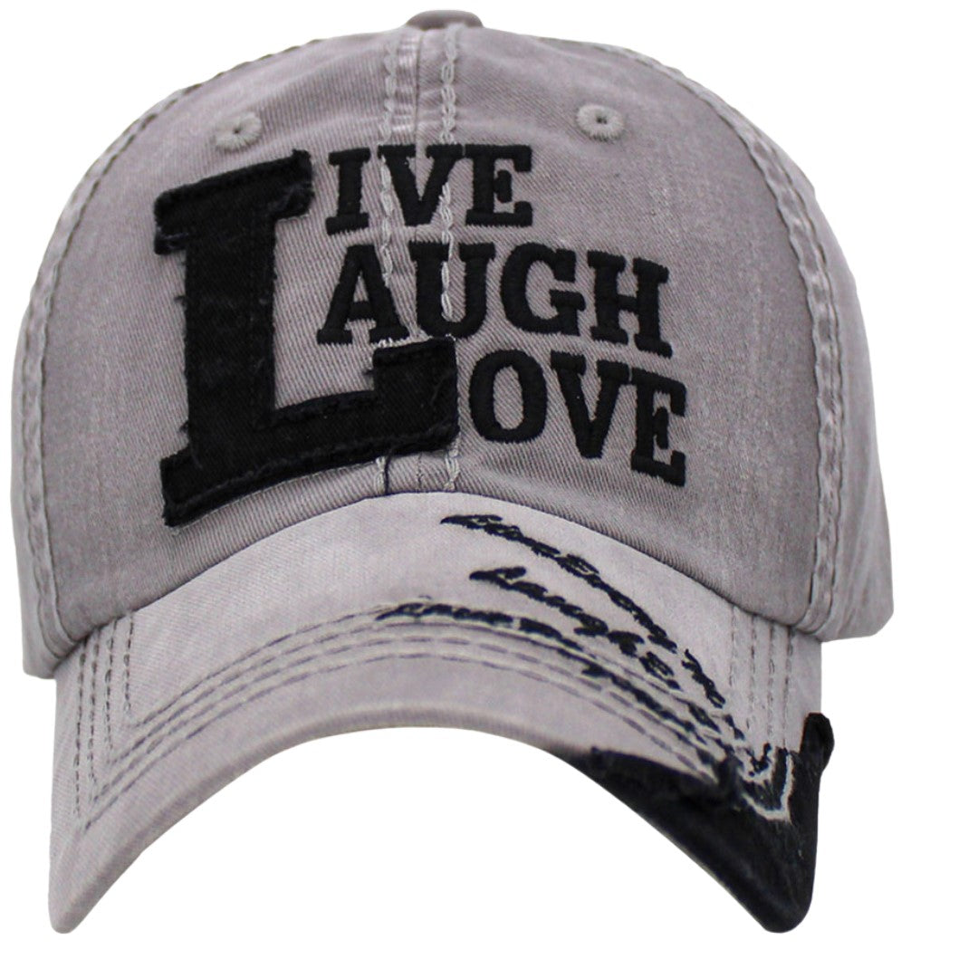 Live, Laugh & Love Vintage Cap